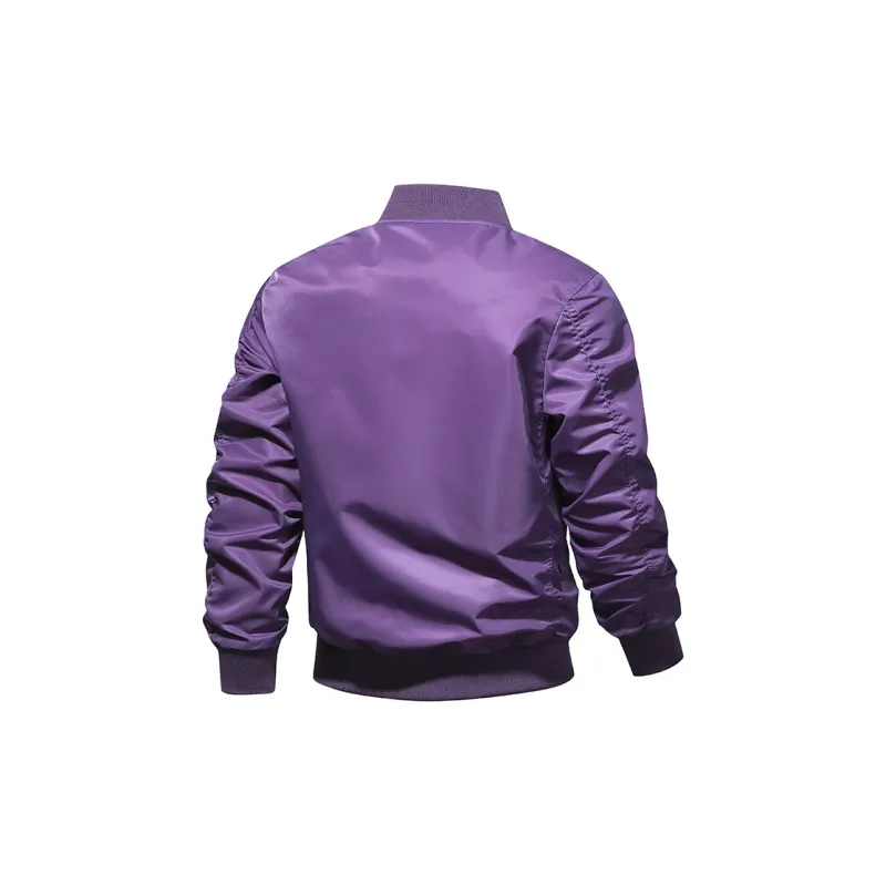 TREK&TRAVEL Baseball Jacket Men's-5
