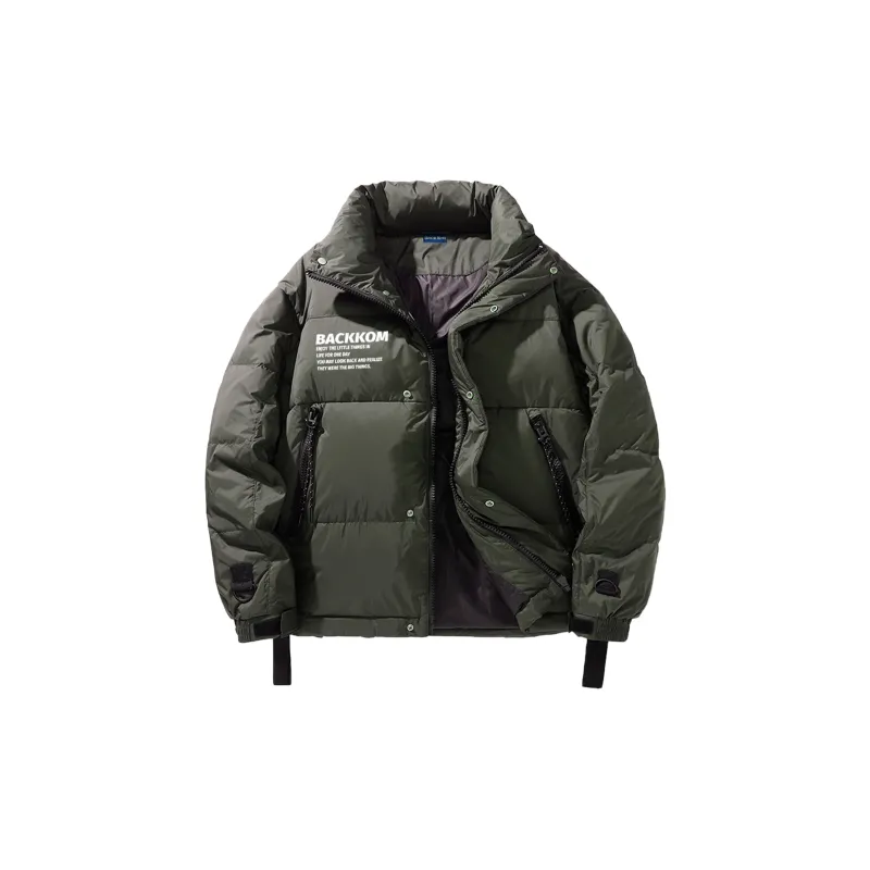 David Bakken Down Jacket Unisex Black-11