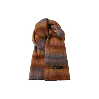 15 MINS Polyester Knit Scarves Men's