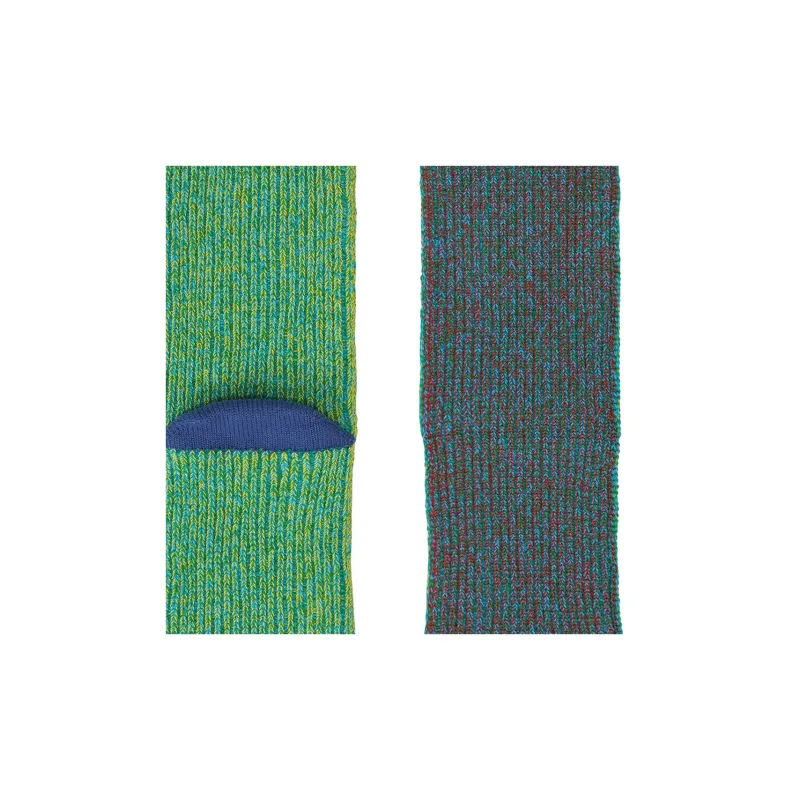 Homme Plissé Issey Miyake FW24 Knee-High Socks Men's Blue-1