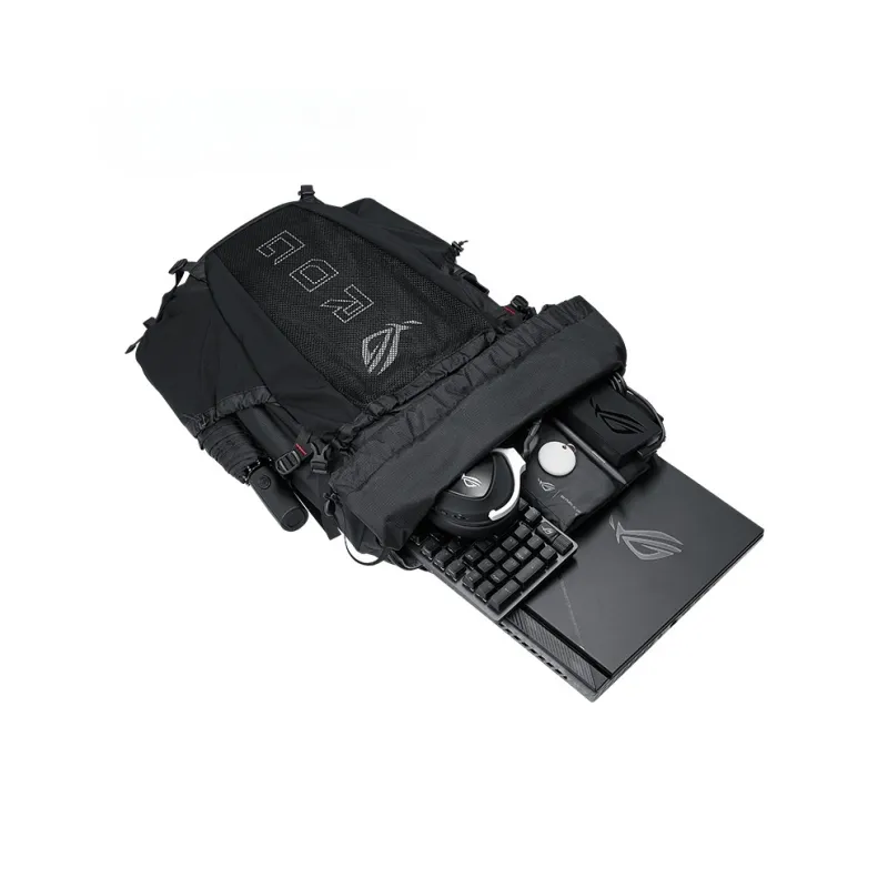 ROG Nylon Divine Archer BP3800 Backpack Large Size Unisex Black-2