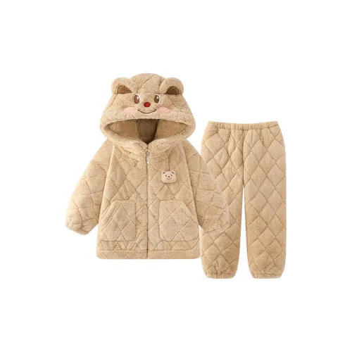 O'MESIK Pajama Set Women's Khaki