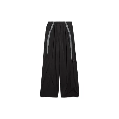 Balenciaga Tracksuit Pants 'Black/Elephant Grey'