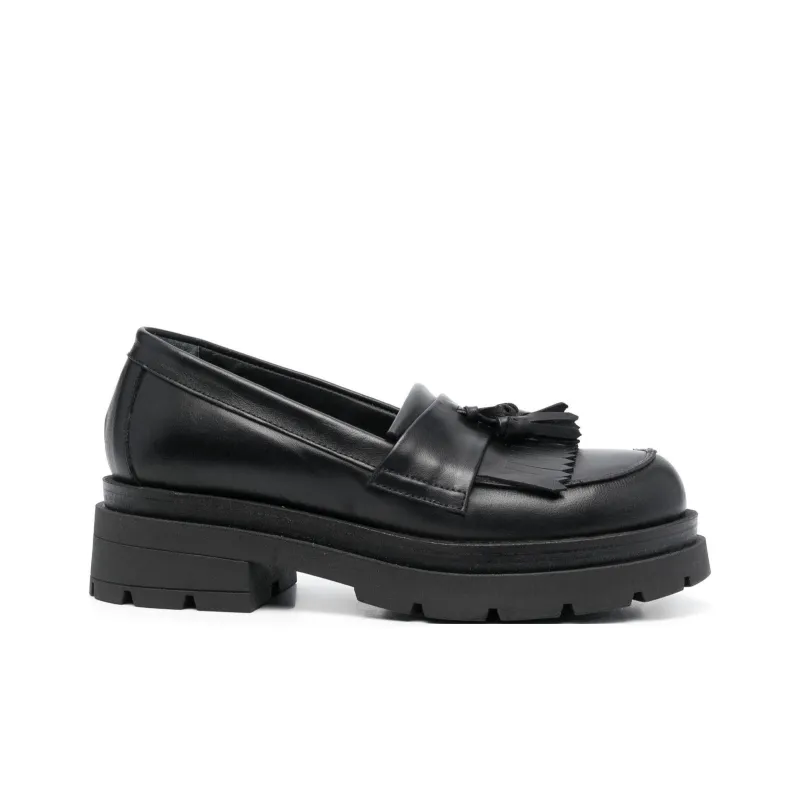 PAROSH Loafers 4.5cm Women's Black-1
