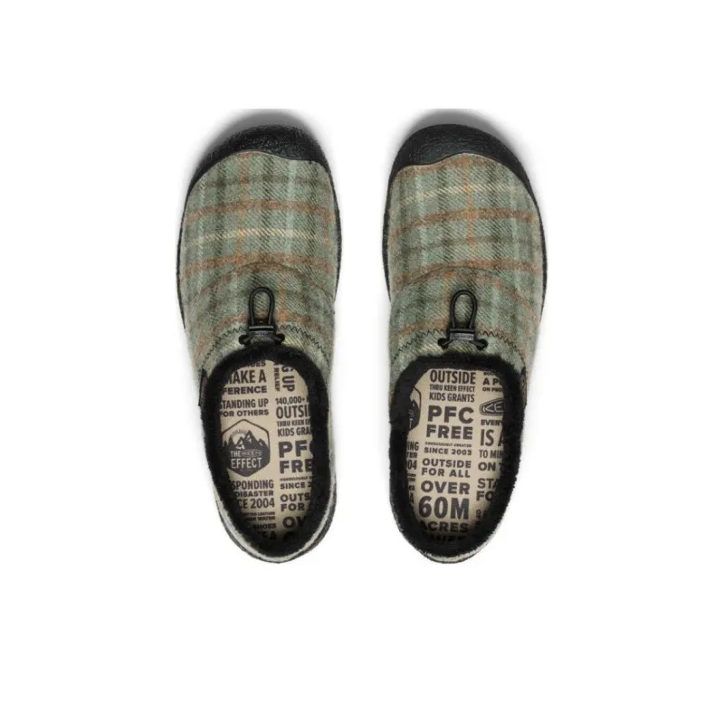 KEEN Howser 3 Abrasion Resistant Slip Resistant Wrap toe Slippers Men's Green-4