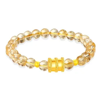 Chongqing gold store Gold Bracelet Unisex