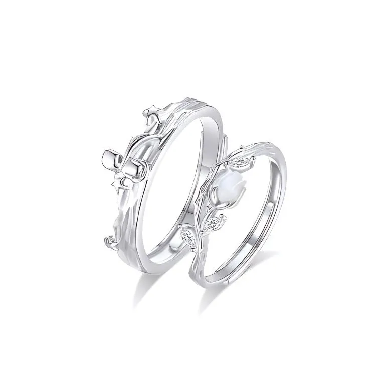 JOYDINNY S925 Silver Rings Unisex-0