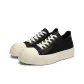 Black Leather Upper (Hidden Wedge)