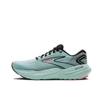 Brooks Glycerin 21 Anti Slip Wear Resistant Low Top Casual Running Shoes Women's Blue Black