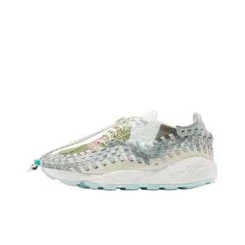 Nike Air Footscape Anti Slip Wear Resistant Low Top Casual Shoes Women's White
