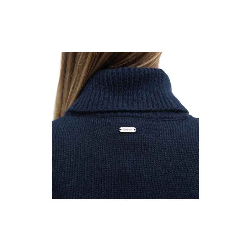 BARBOUR FW24 Long-Sleeved Dresses Women's Marine Blue-5