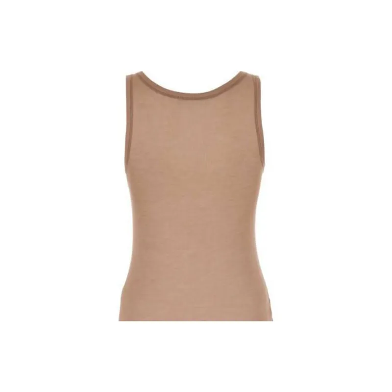 PRADA Logo Detailed Sleeveless Top-4