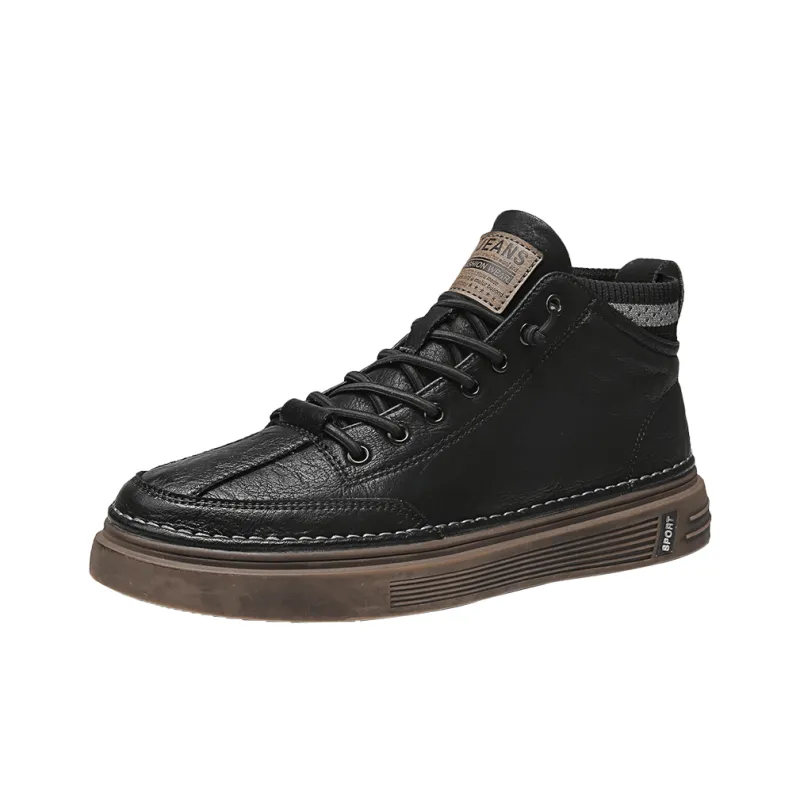 Bull Charm Abrasion Resistant Mid Top Skateboard Shoes Unisex-13