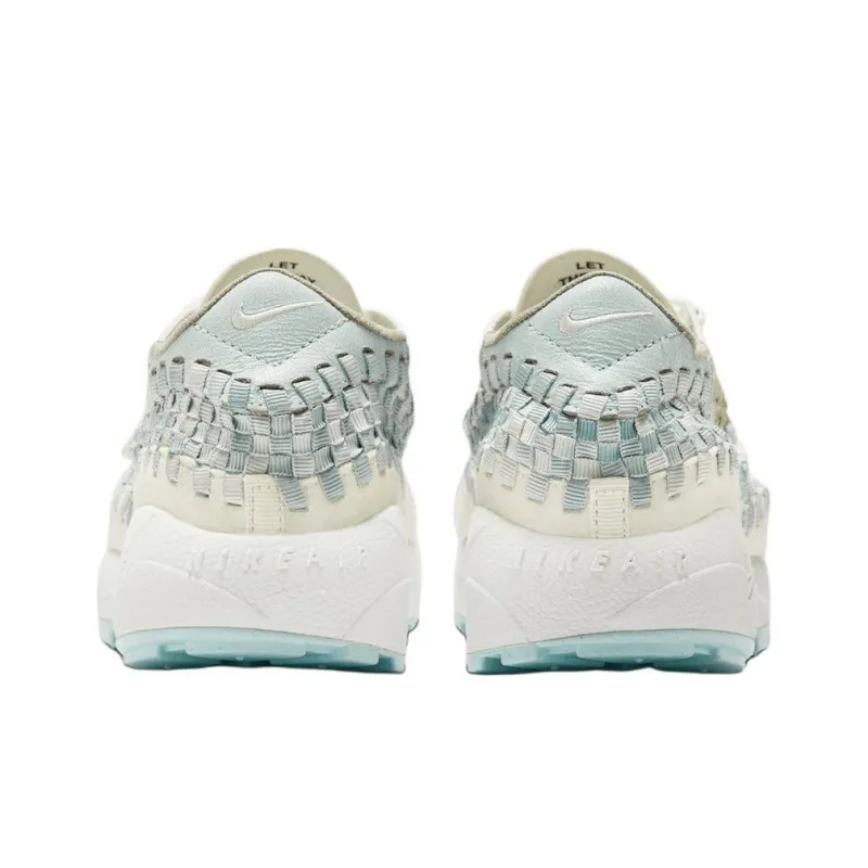 Nike Air Footscape Anti Slip Wear Resistant Low Top Casual Shoes Women's White-4
