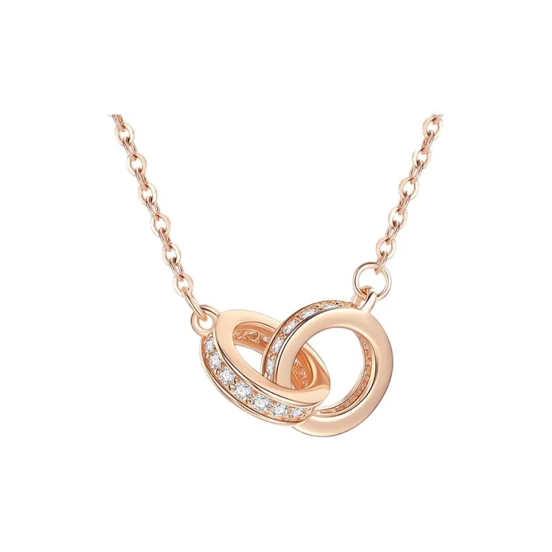 LONGFENG JEWEL 925 Sterling Silver Necklaces Women's-1