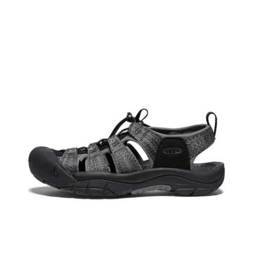 KEEN Newport H2 Breathable River Trekking Shoes Men's Black Gray