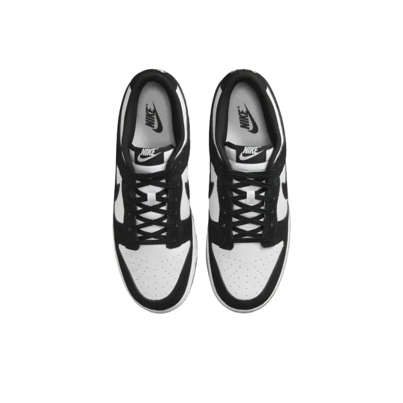 Nike Slip Resistant Shock Absorbers Lightweight Low Top Skateboard Shoes Unisex Black White-3