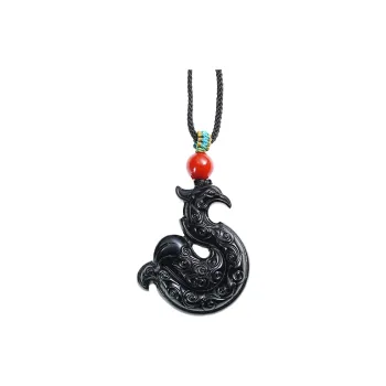 FANHAOGANG JADE Inkstone Necklaces Unisex