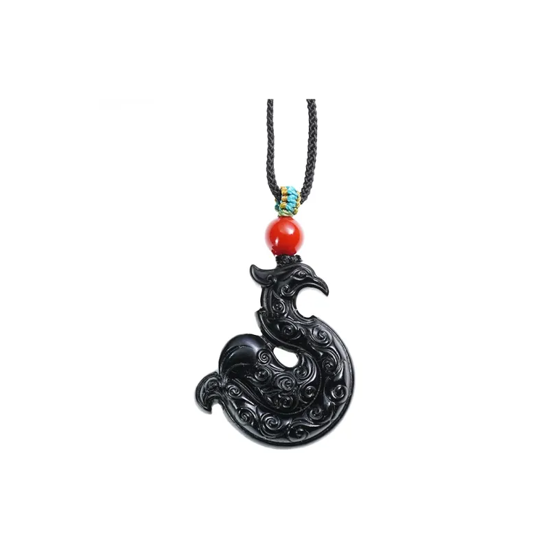 FANHAOGANG JADE Inkstone Necklaces Unisex-0