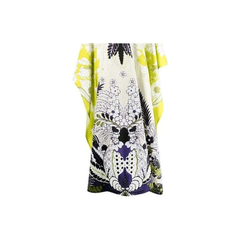 Valentino SS22 Short-Sleeved Dresses Women's Yellow-5