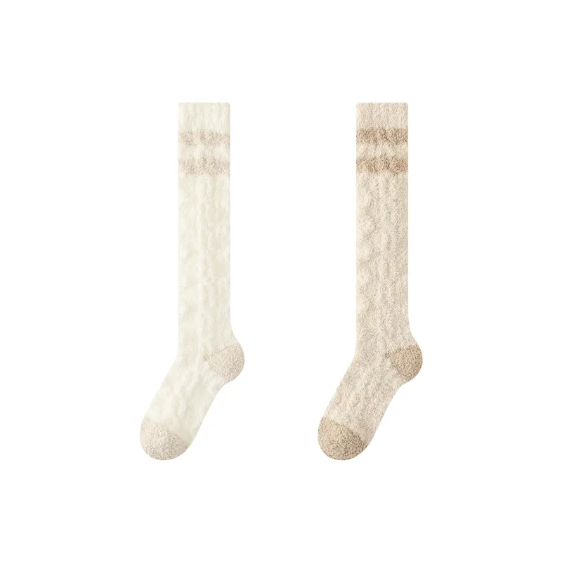 XXLLG Knee High Socks Women's 2 Pack-0