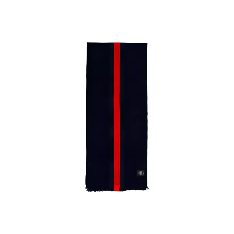 GUCCI Wool Cashmere Silk Knit Scarves Men's Cerulean-0