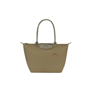 LONGCHAMP Le Pliage Green Polyamide One Shoulder Handbags Large Size Women's Morning Glory Blue