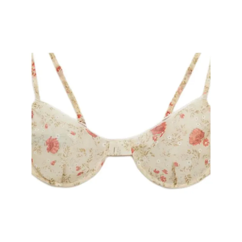 PRADA Allover Floral Printed Bra-4