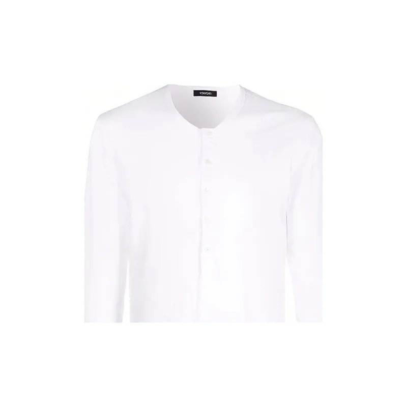 TOM FORD Crewneck Henley Pajama T Shirt-4