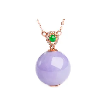 Oriental Jade Ice Glutinous Jadeite Necklaces Women's