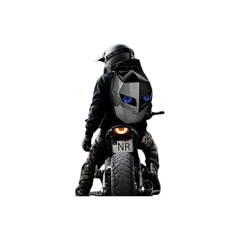 OKEKE ABS+PC Backpack Unisex Carbon Fiber Color-4