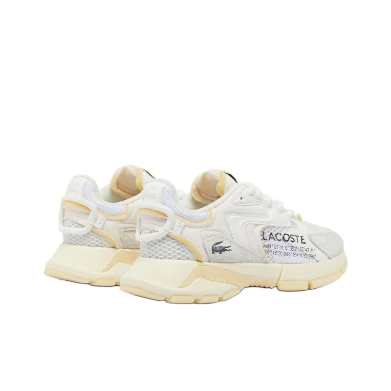 LACOSTE L003 Neo Low Top Casual Shoes Women's White Gray-3