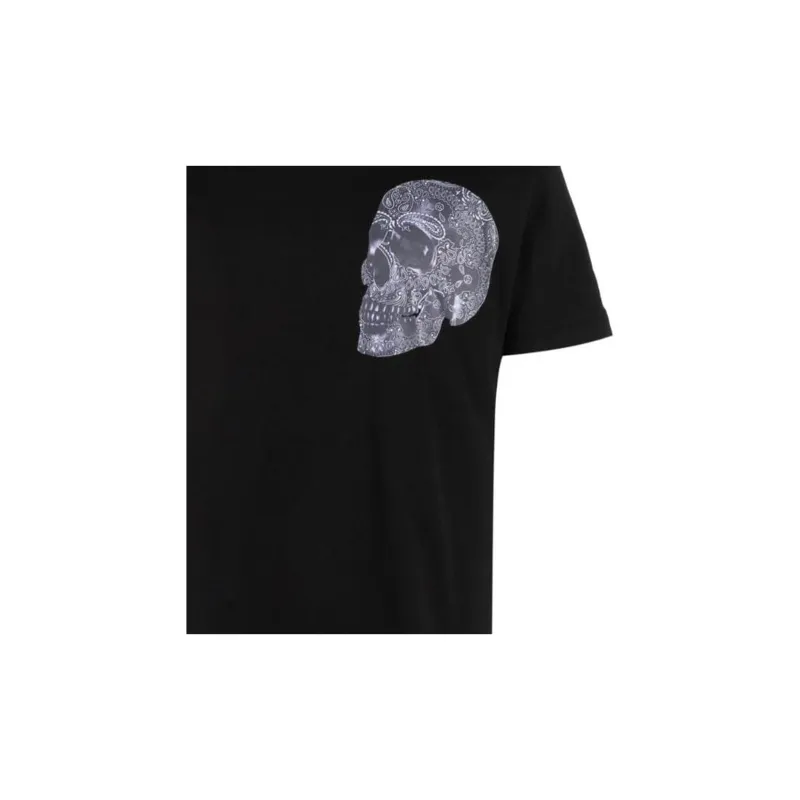 PHILIPP PLEIN Skull print Cotton T shirt-4