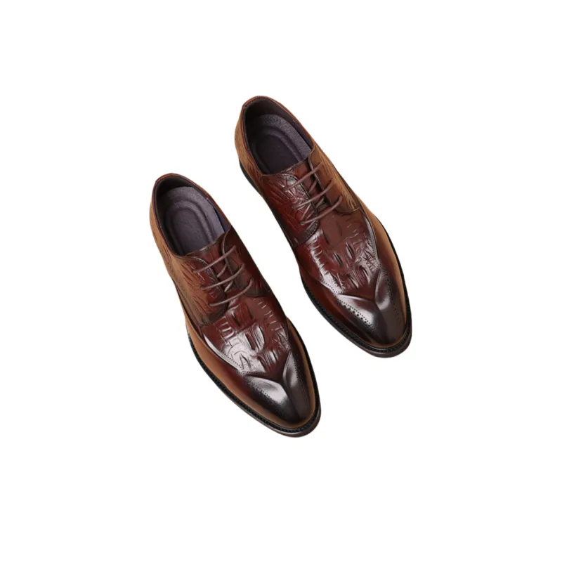 Help Dress Shoes Men Low Top-6
