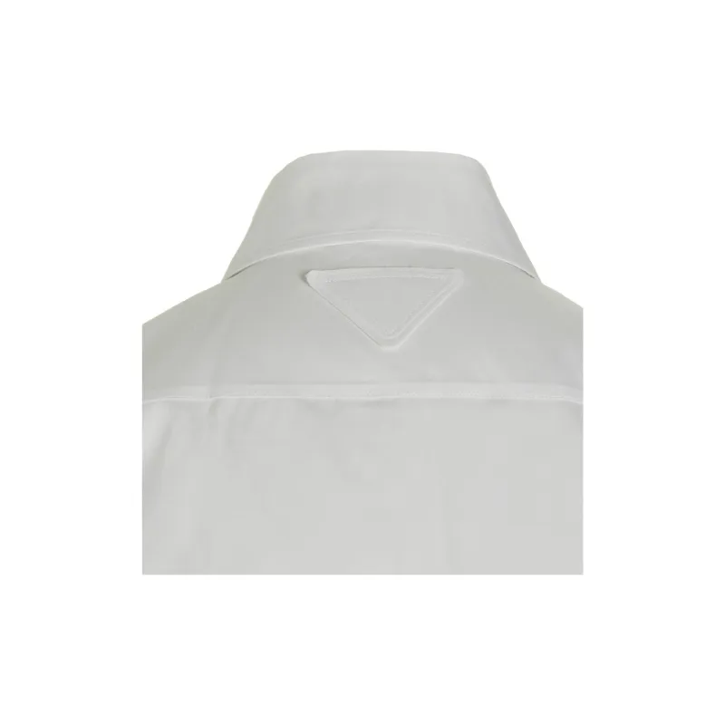 PRADA Long-Sleeved Button-Up Shirt-4