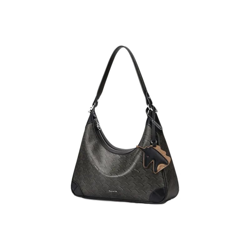 NUCELLE Fabric One Shoulder Bag Handbag Women's Multicolor-13