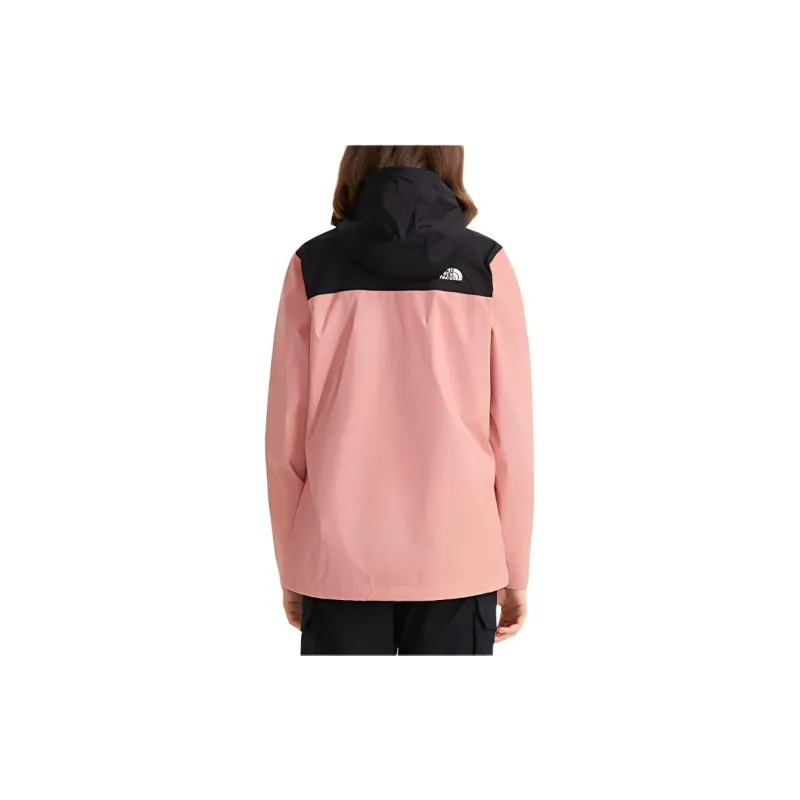 THE NORTH FACE Outdoor Hiking Waterproof, Windproof, And Breathable Windbreaker Jacket Women's Pink-1