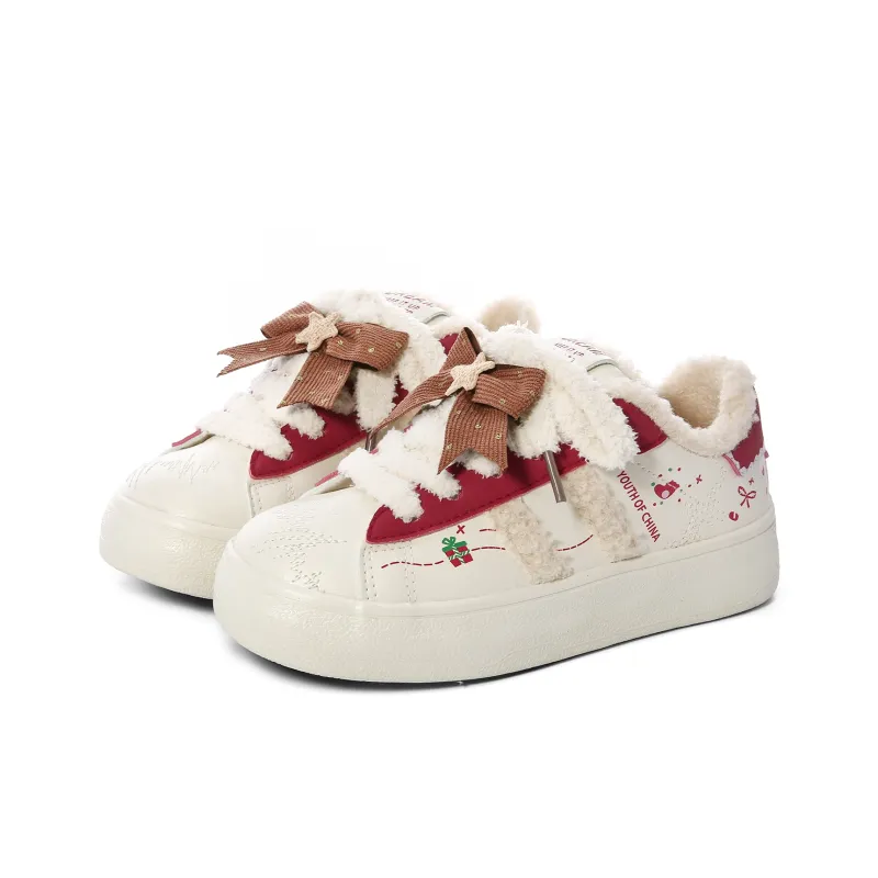 Lovely You Wear-resistant And Lightweight Low-Top Skateboard Shoes Women's-32