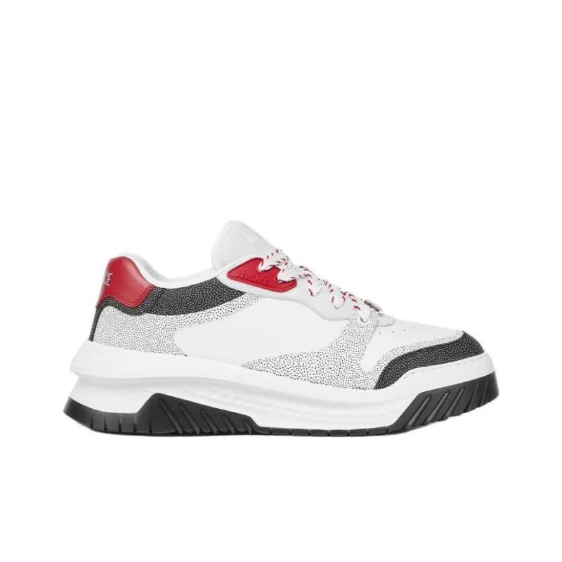VERSACE Odissea Low Top Casual Shoes Men's White-1