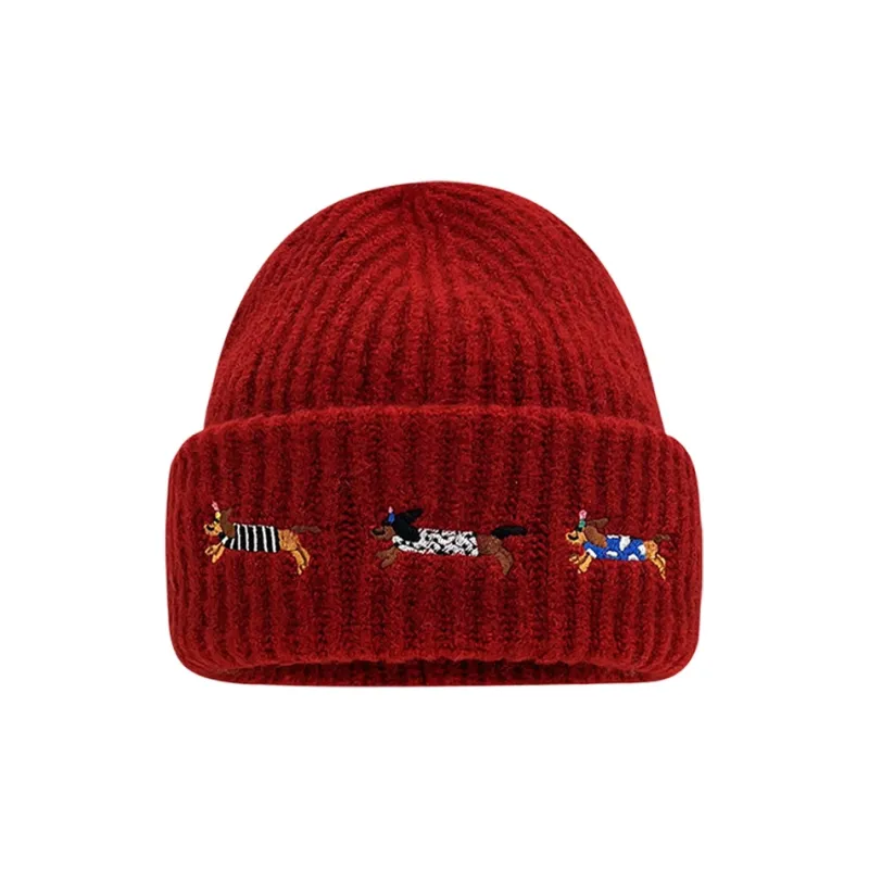 Yalu Polyester Beanies Unisex Gift Box Set-2