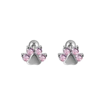 BLESSED BULLET Copper Stud Earrings Women's