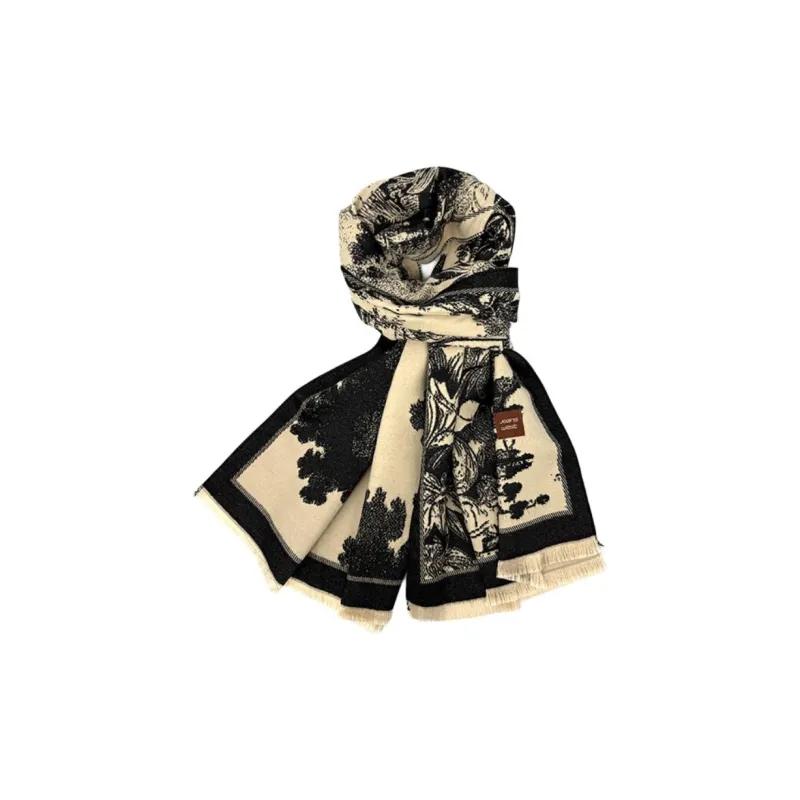 JEANSWEST Polyester Knit Scarves Women's-0