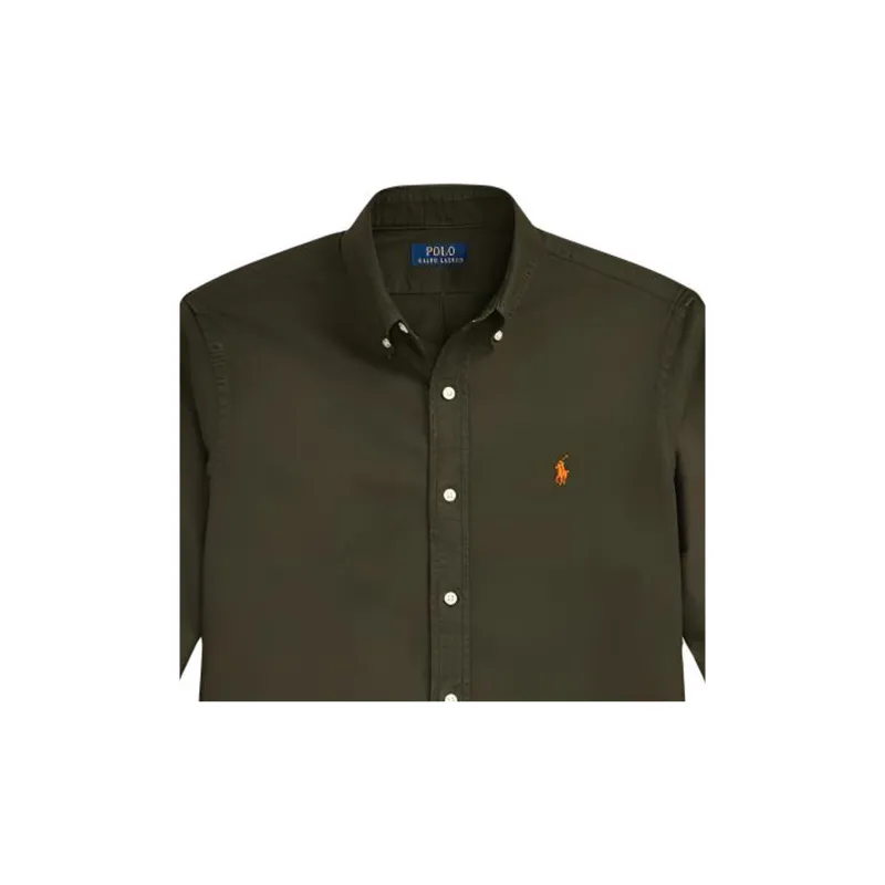Polo Ralph Lauren FW24 Shirt Men's Olive Green-5
