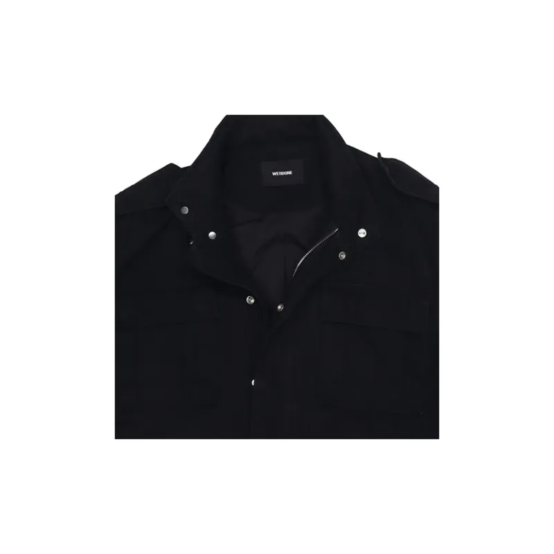 WE11DONE Jackets Coats Unisex Black-1