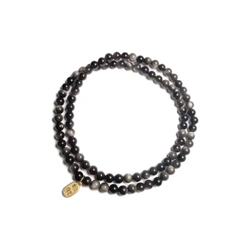 JINGCHENGGOU Obsidian Bracelets Unisex