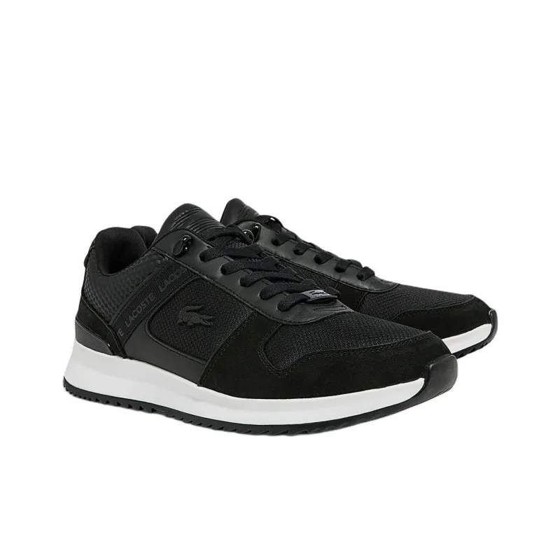 LACOSTE Joggeur 2.0 Low Top Casual Shoes Men's Black-2