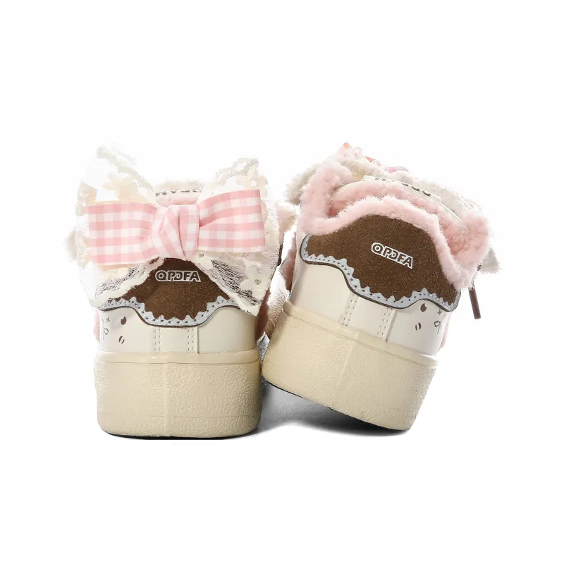 Lovely You Wear-resistant And Lightweight Low-Top Skateboard Shoes Women's-16