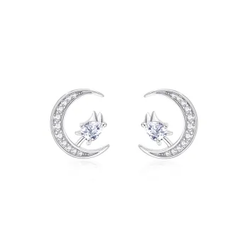SEVEN COOK 925 Sterling Silver Stud Earrings Women's