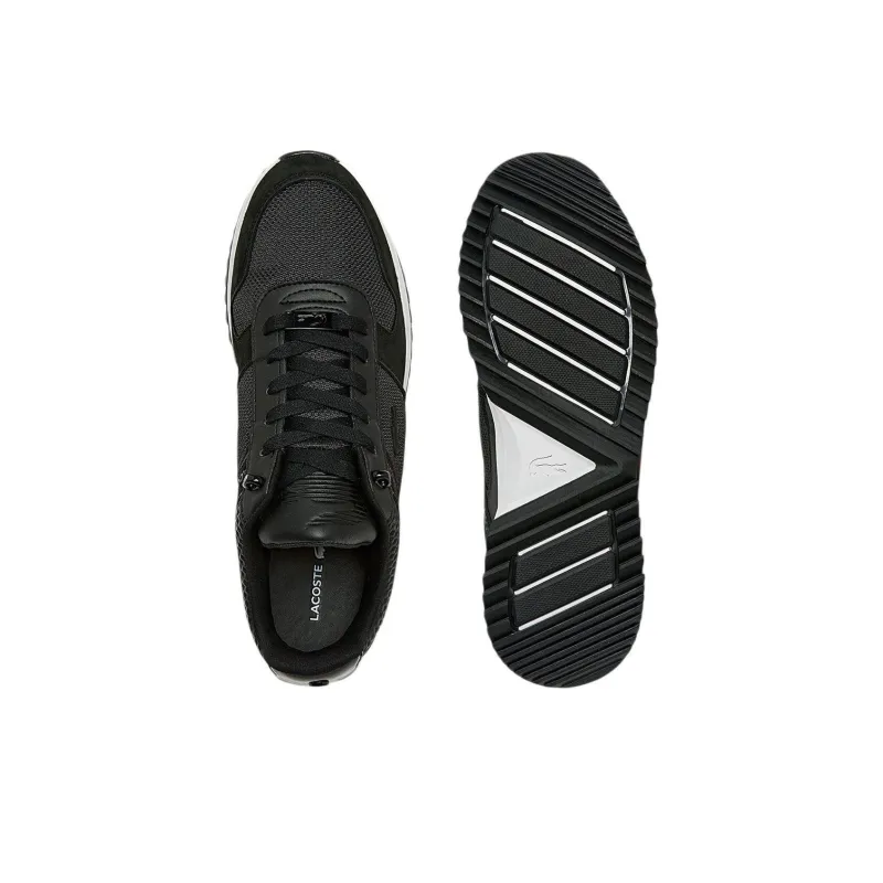 LACOSTE Joggeur 2.0 Low Top Casual Shoes Men's Black-5