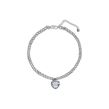 FANGFANGMARCEAU White Gold Plated Copper Necklaces Unisex